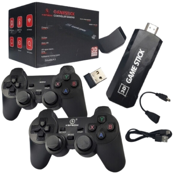 Game Stick GD10 4k 64gb Portátil Retro 2 Controles Sem Fio