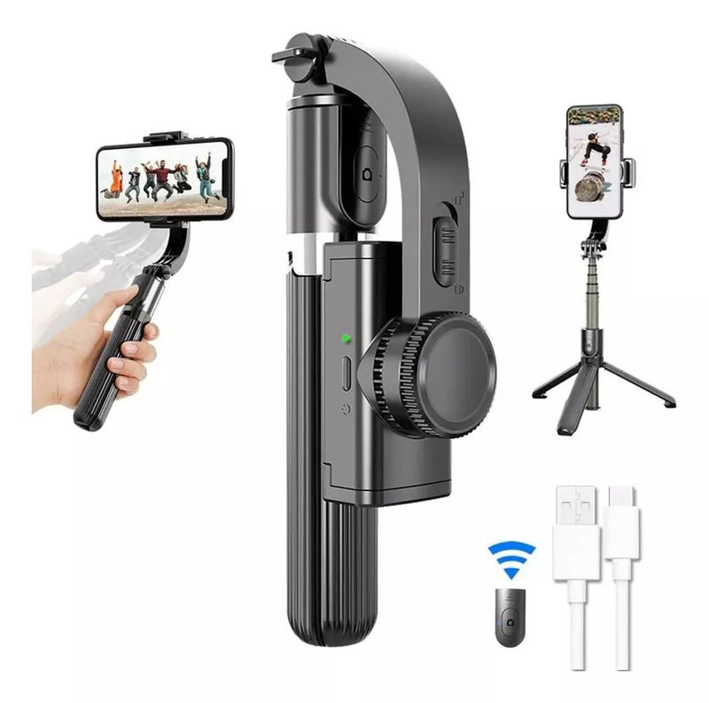 GIMBAL TRIPÉ ESTABILIZADOR AUTOMÁTICO PARA CELULAR