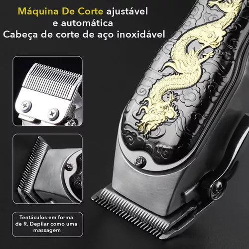 Maquina De Acabamento Cabelo Barba Profissional DS