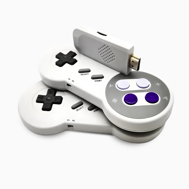 Mini Console Retrô Game Stick Clássico 4700 jogos 2 Controles  HD SF900