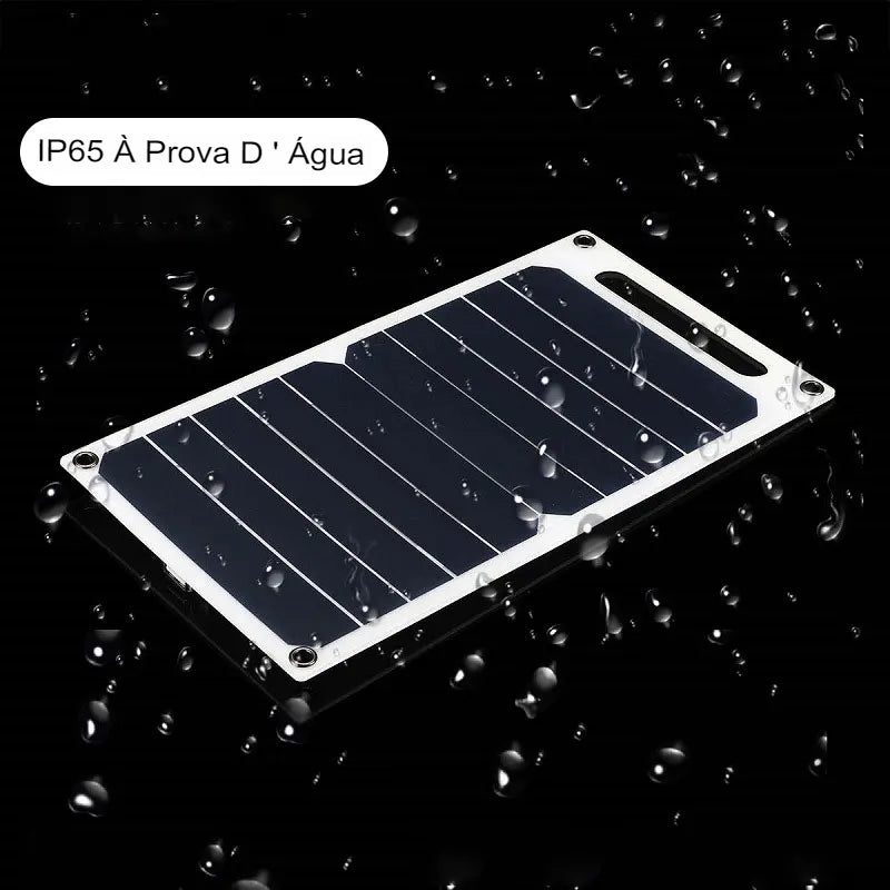 Painel Solar de Carregamento de Celular 30w USB Prova D'água